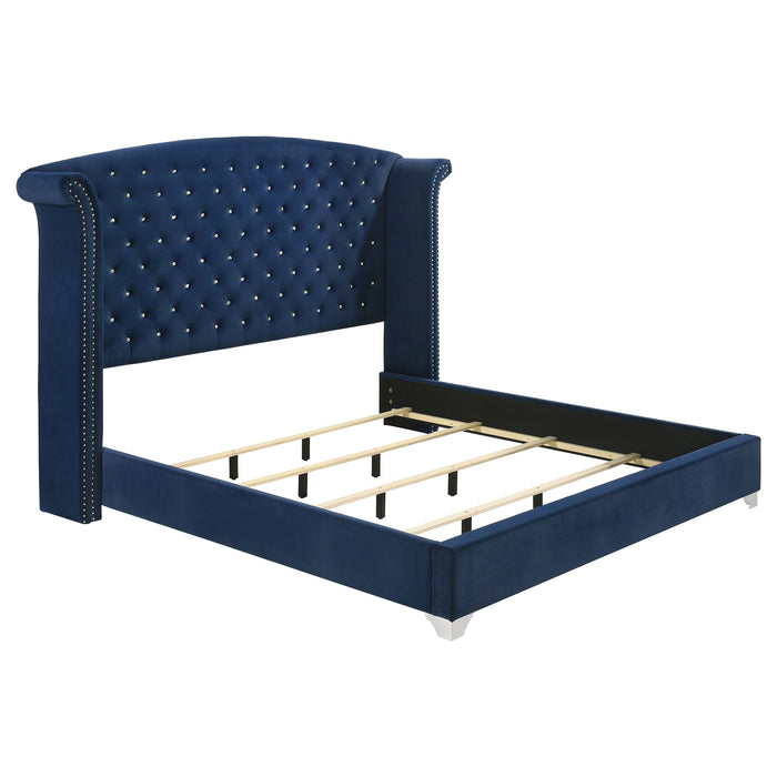 Melody Wingback Bed
