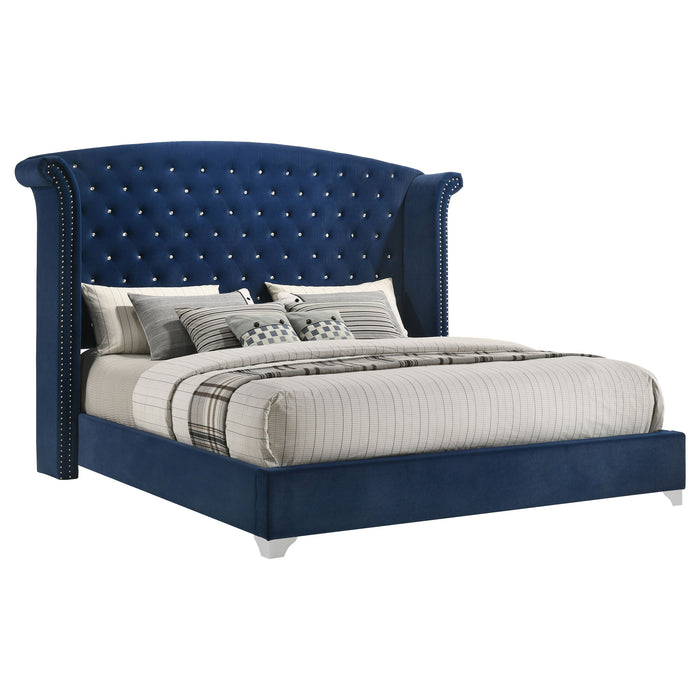 Melody Wingback Bed