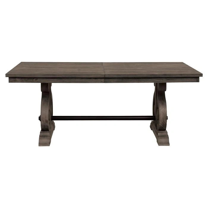 Toulon Dining Table in Dark Pewter 5438-96*