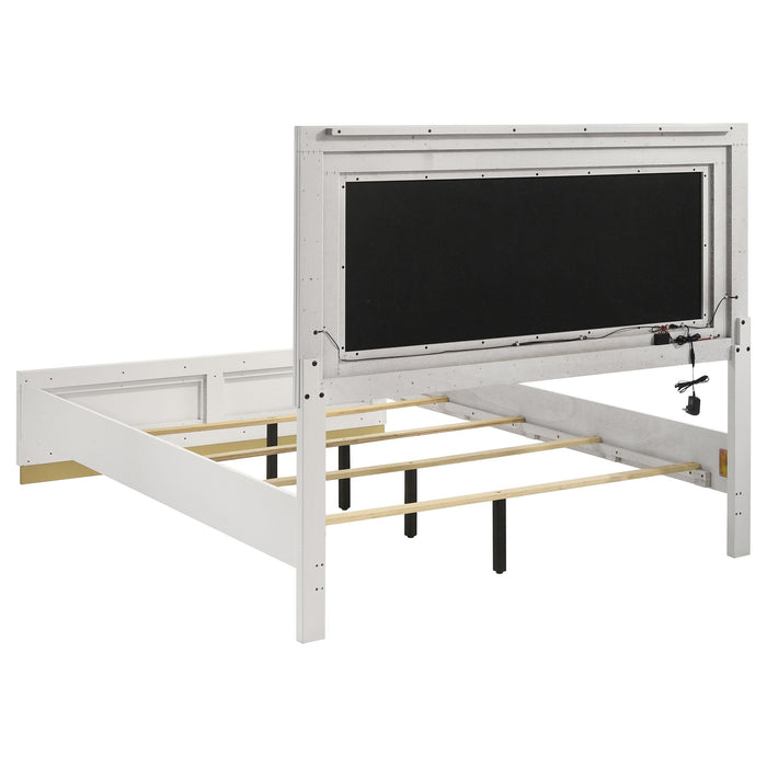Caraway Panel Bed with LED Lighting